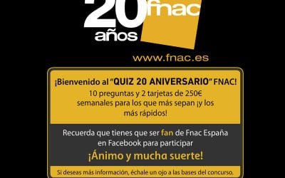 FNAC 20 aniversario